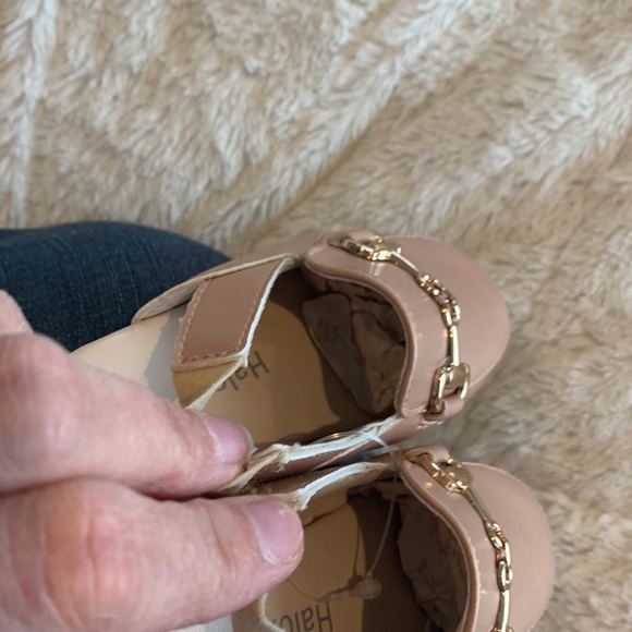 Halozeroo the G inspired sling back.Pearl pink size 21. NWOT - Picture 5 of 10